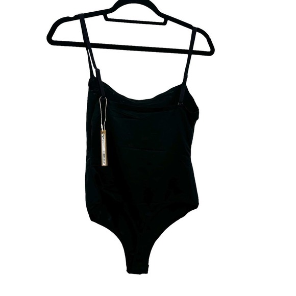 Skims Barely There Shapewear Bodysuit Onyx Black Size L NWT - Picture 8 of 11